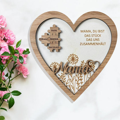 Personalisiertes Muttertagsgeschenk - Herz